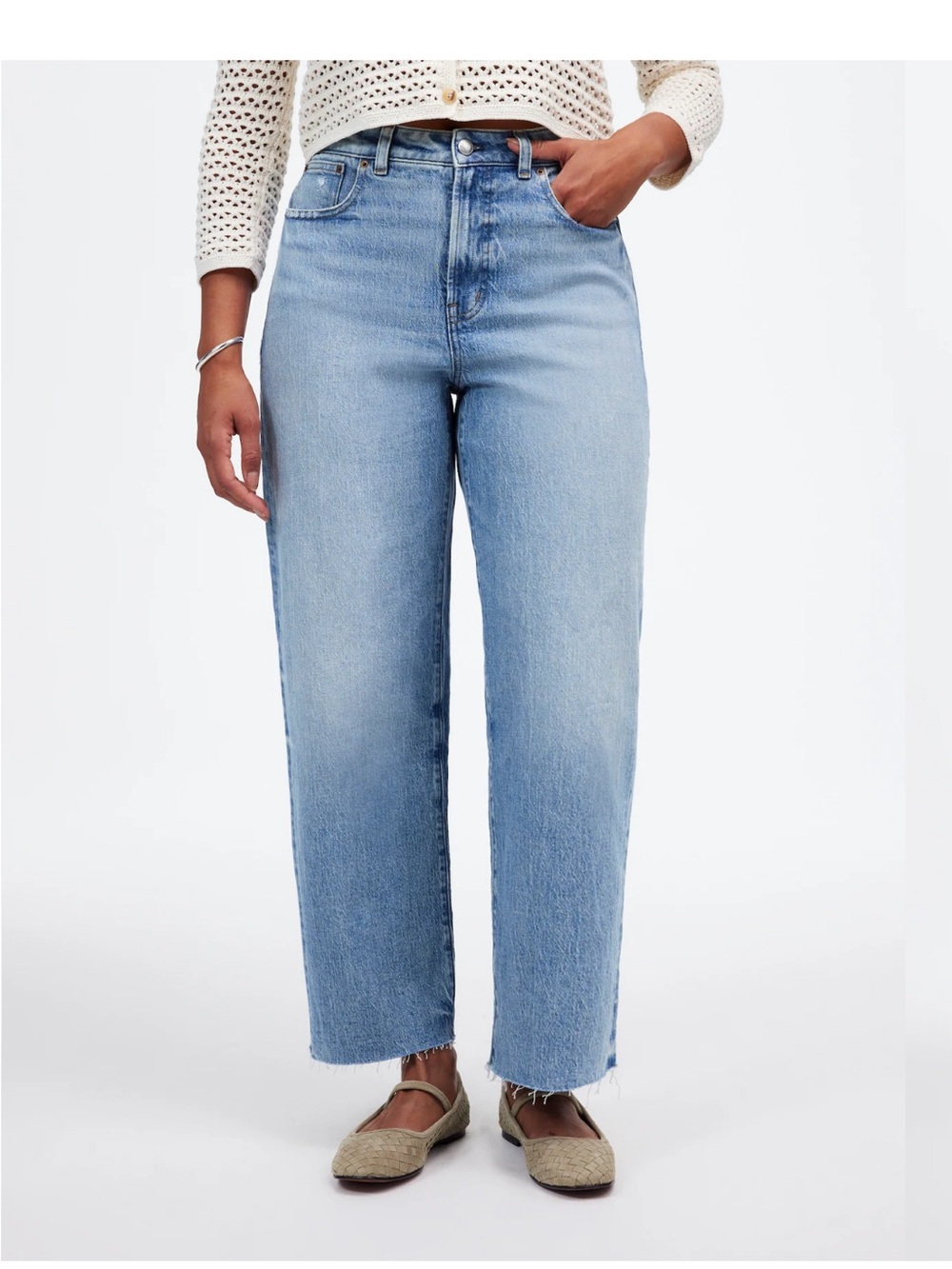 Madewell The Curvy Perfect Vintage  Wide-Leg Jean NWT